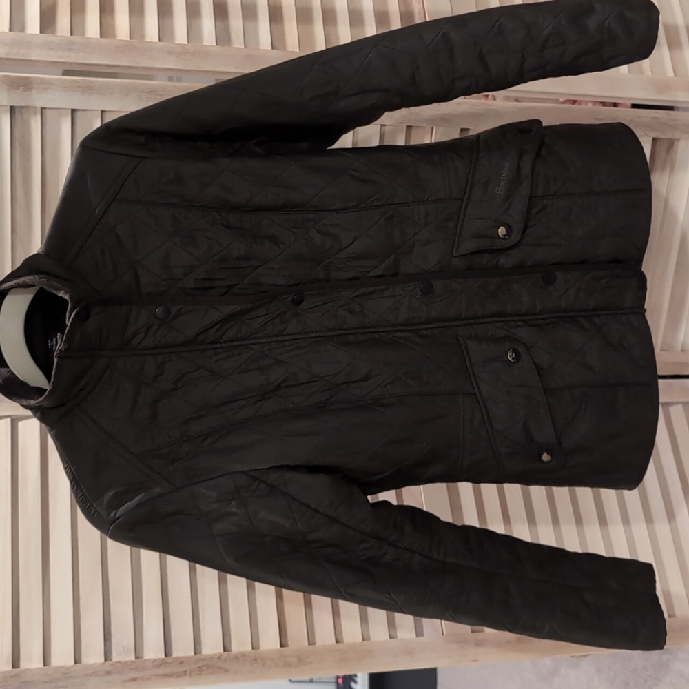 Barbour women's quilted jacket green sz 8